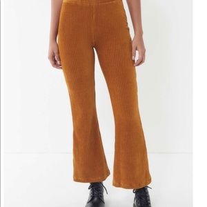Urban Outfitters Ribbed Velvet Pants
